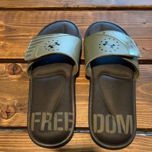 Mens Under Armour Freedom Slides